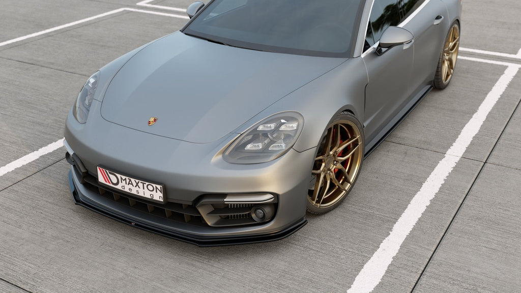 MAXTON DESIGN FRONT SPLITTER PORSCHE PANAMERA TURBO / GTS 971