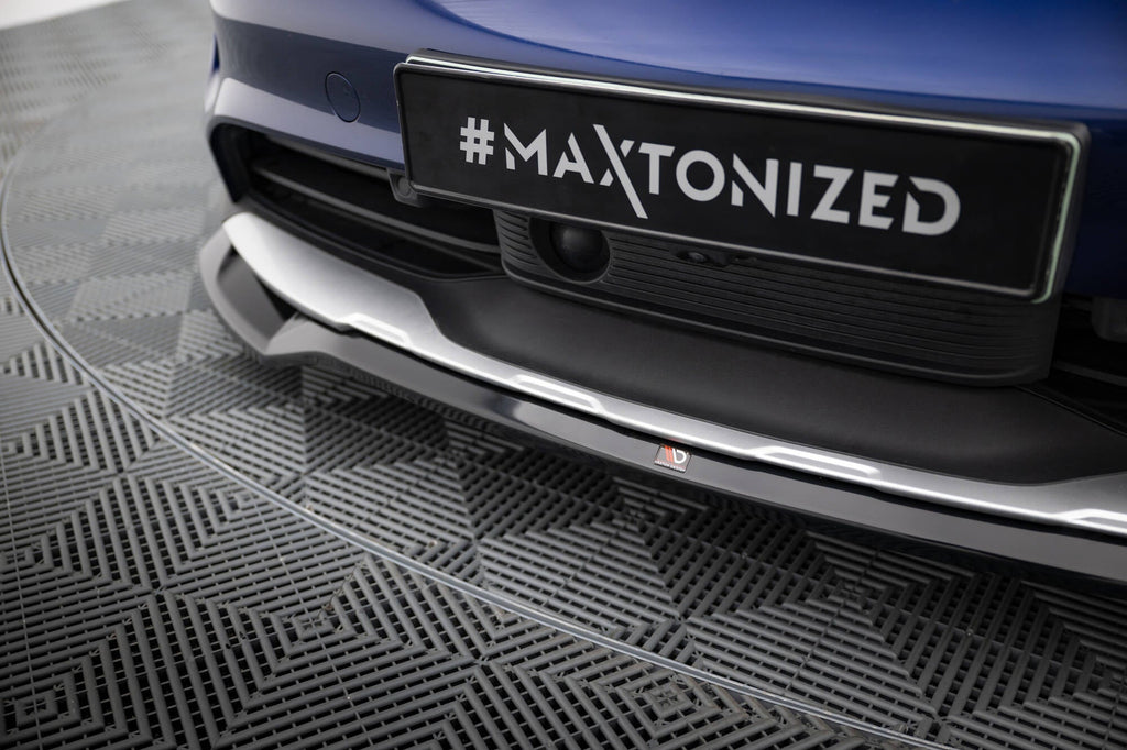 MAXTON DESIGN Front Splitter Porsche Taycan Cross Turismo 4S