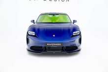 Load image into Gallery viewer, MAXTON DESIGN Front Splitter Porsche Taycan Turbo S Mk1