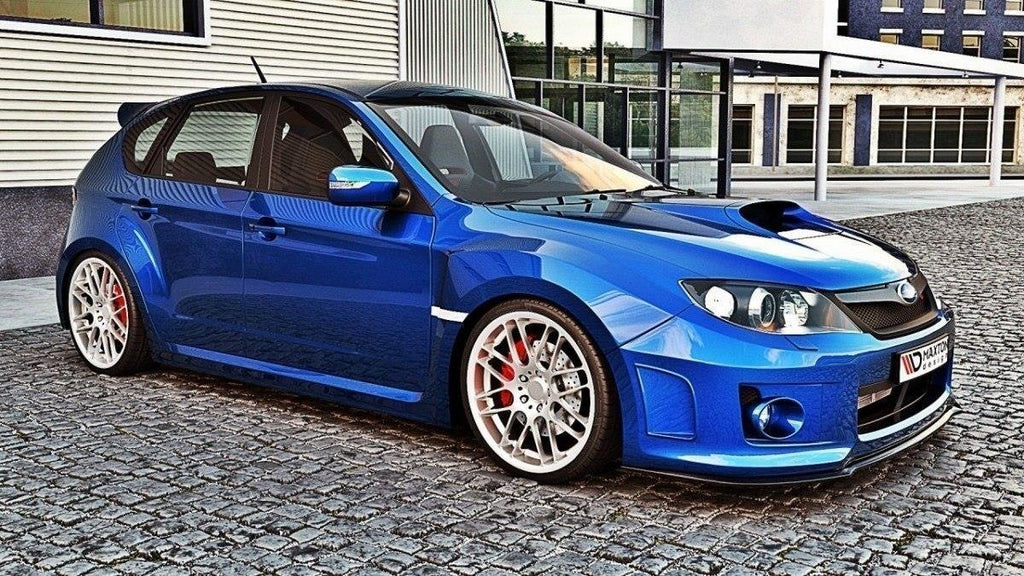 MAXTON DESIGN FRONT SPLITTER SUBARU IMPREZA WRX STI 2011-2014