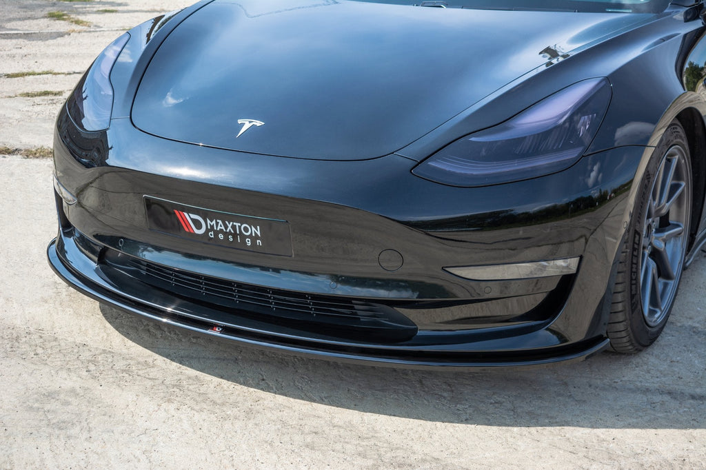 MAXTON DESIGN FRONT SPLITTER TESLA MODEL 3