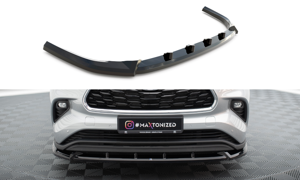 MAXTON DESIGN Front Splitter Toyota Highlander Mk4