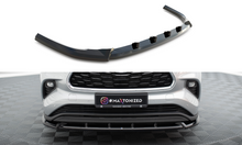 Load image into Gallery viewer, MAXTON DESIGN Front Splitter Toyota Highlander Mk4
