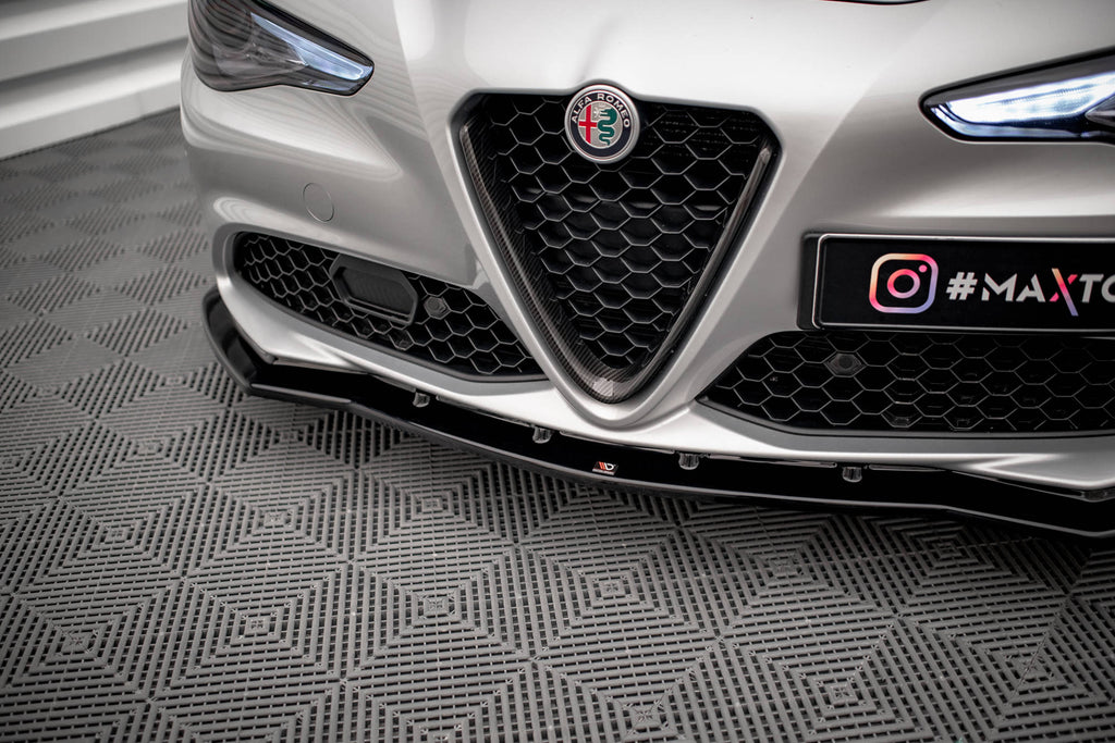 MAXTON DESIGN FRONT SPLITTER V.1 ALFA ROMEO GIULIA SPORT