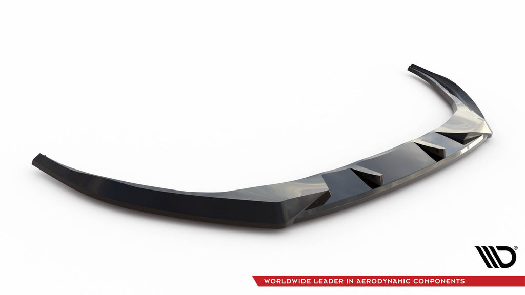 MAXTON DESIGN Front Splitter V.1 Audi A3 S-Line Sedan / S3 Sedan 8Y Facelift