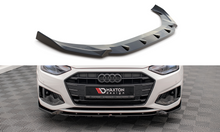 Load image into Gallery viewer, MAXTON DESIGN FRONT SPLITTER V.1 AUDI A4 B9 FACELIFT