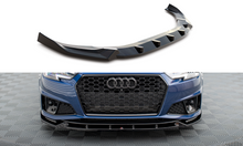 Load image into Gallery viewer, MAXTON DESIGN FRONT SPLITTER V.1 AUDI S4 / A4 S-LINE (US MY2019)