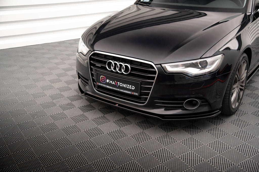MAXTON DESIGN FRONT SPLITTER AUDI A6 C7