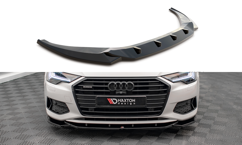 MAXTON DESIGN FRONT SPLITTER V.1 AUDI A6 C8