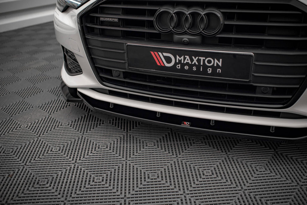 MAXTON DESIGN FRONT SPLITTER V.1 AUDI A6 C8