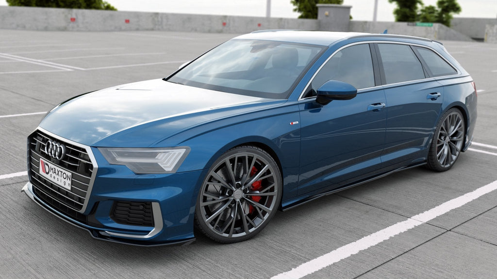 MAXTON DESIGN FRONT SPLITTER V.1 AUDI A6 S-LINE / S6 C8