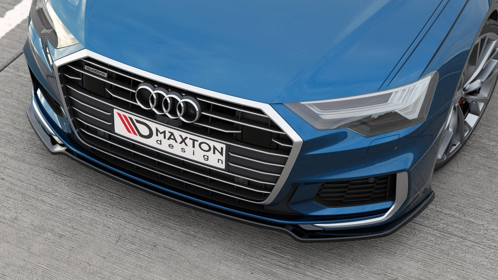 MAXTON DESIGN FRONT SPLITTER V.1 AUDI A6 S-LINE / S6 C8