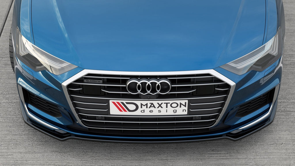 MAXTON DESIGN FRONT SPLITTER V.1 AUDI A6 S-LINE / S6 C8