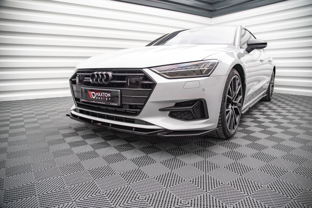 MAXTON DESIGN FRONT SPLITTER V.1 AUDI A7 C8