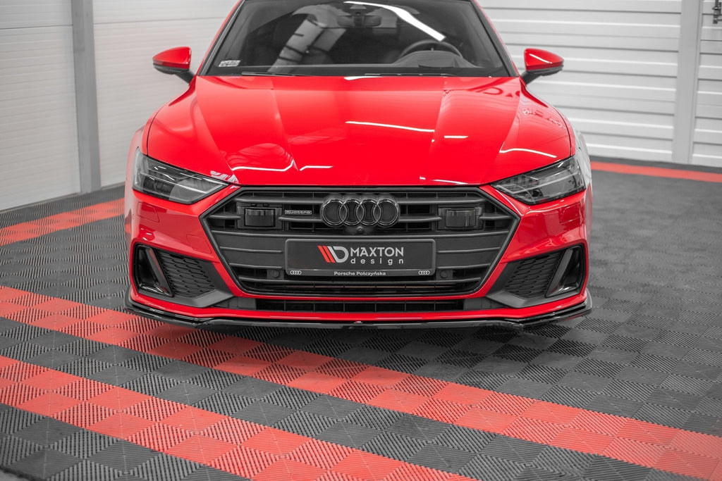 MAXTON DESIGN FRONT SPLITTER V.1 AUDI S7 / A7 C8 S-LINE