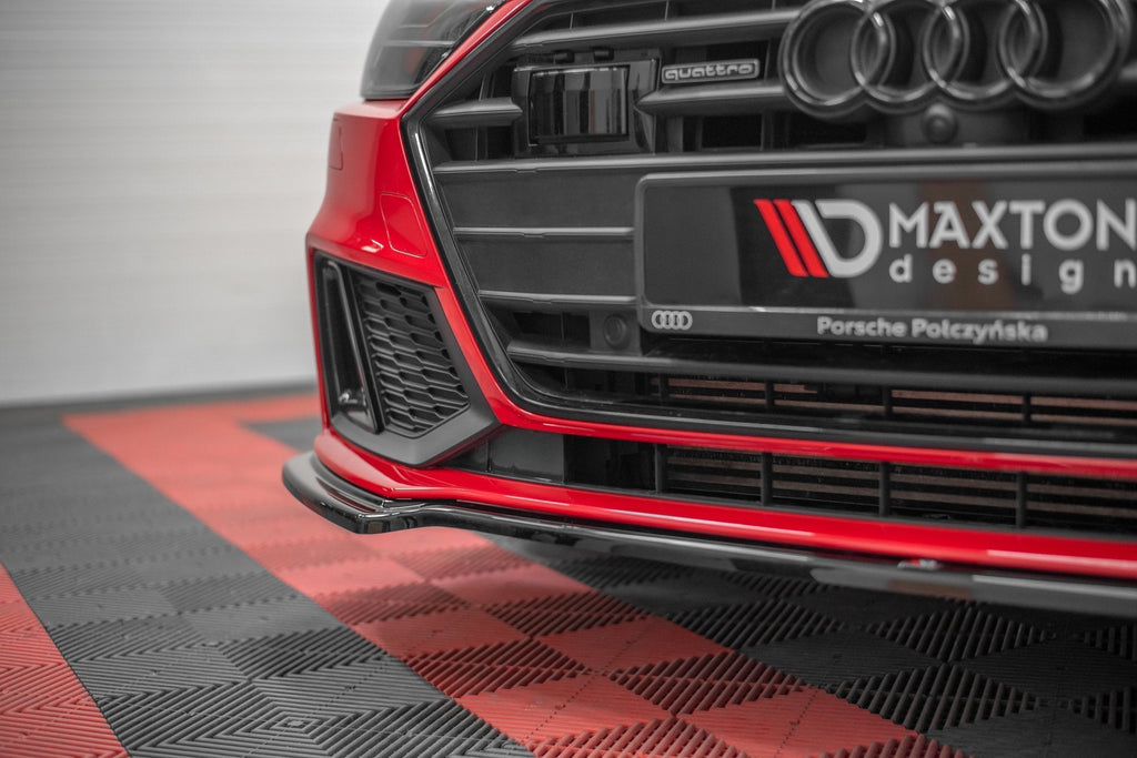 MAXTON DESIGN FRONT SPLITTER V.1 AUDI S7 / A7 C8 S-LINE