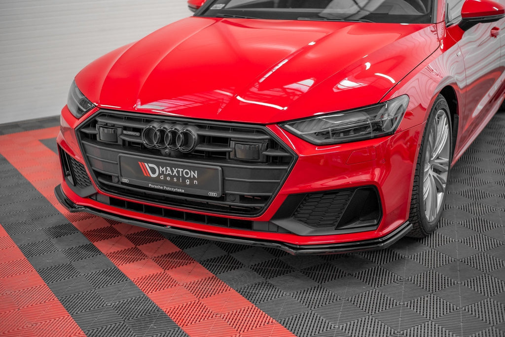 MAXTON DESIGN FRONT SPLITTER V.1 AUDI S7 / A7 C8 S-LINE