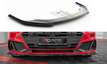 Load image into Gallery viewer, MAXTON DESIGN FRONT SPLITTER V.1 AUDI S7 / A7 C8 S-LINE