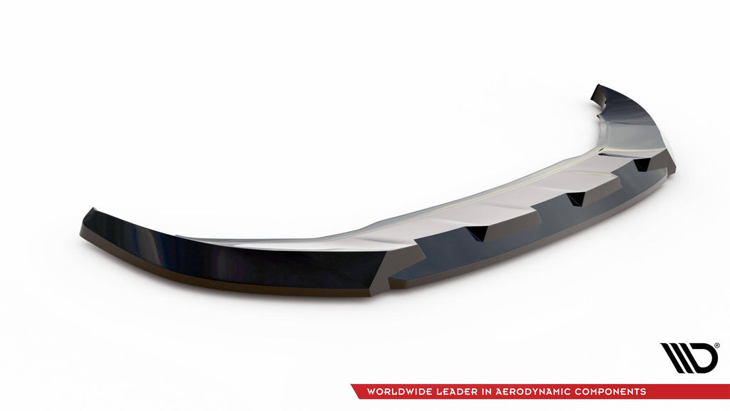 MAXTON DESIGN FRONT SPLITTER V.1 AUDI Q4 E-TRON SPORTBACK MK1