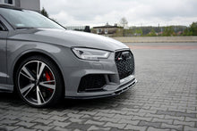 Load image into Gallery viewer, MAXTON DESIGN FRONT SPLITTER V.1 AUDI RS3 8V FL SEDAN