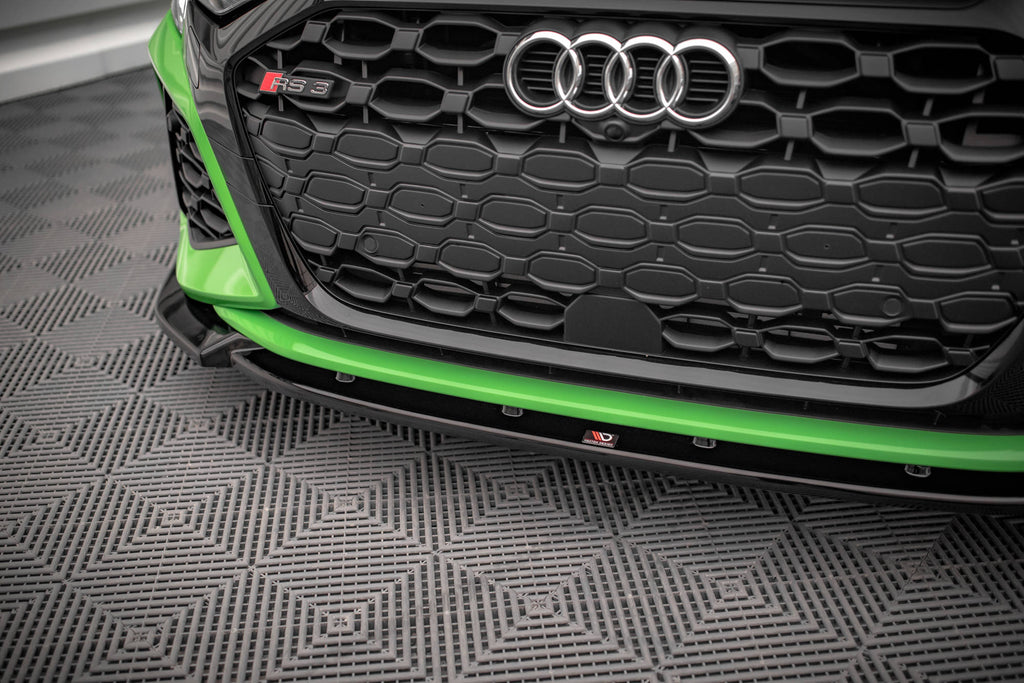 MAXTON DESIGN FRONT SPLITTER V.1 AUDI RS3 8Y