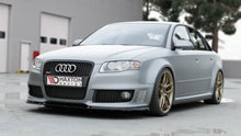 Load image into Gallery viewer, MAXTON DESIGN FRONT SPLITTER V.1 AUDI RS4 B7