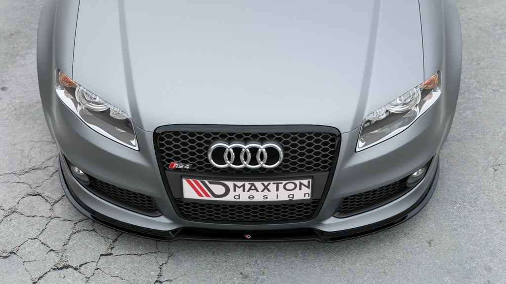 MAXTON DESIGN FRONT SPLITTER V.1 AUDI RS4 B7