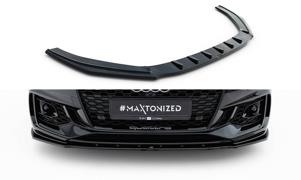 MAXTON DESIGN FRONT SPLITTER V.1 AUDI RS5 F5 COUPE / SPORTBACK