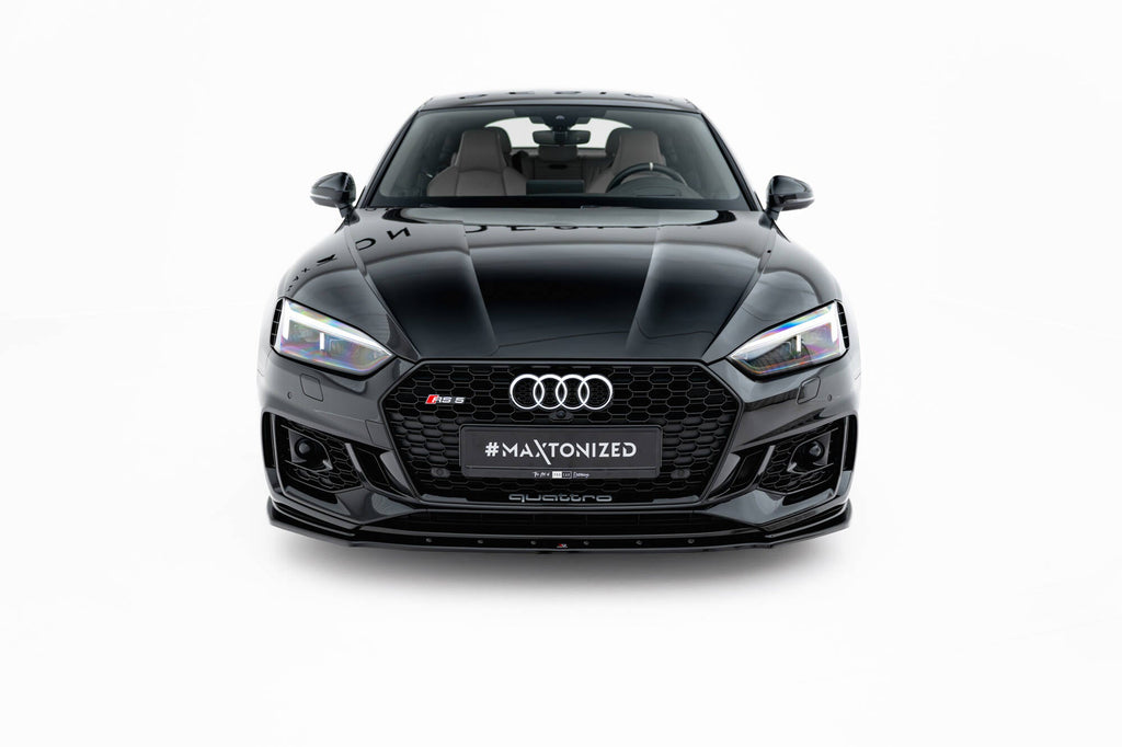 MAXTON DESIGN FRONT SPLITTER V.1 AUDI RS5 F5 COUPE / SPORTBACK