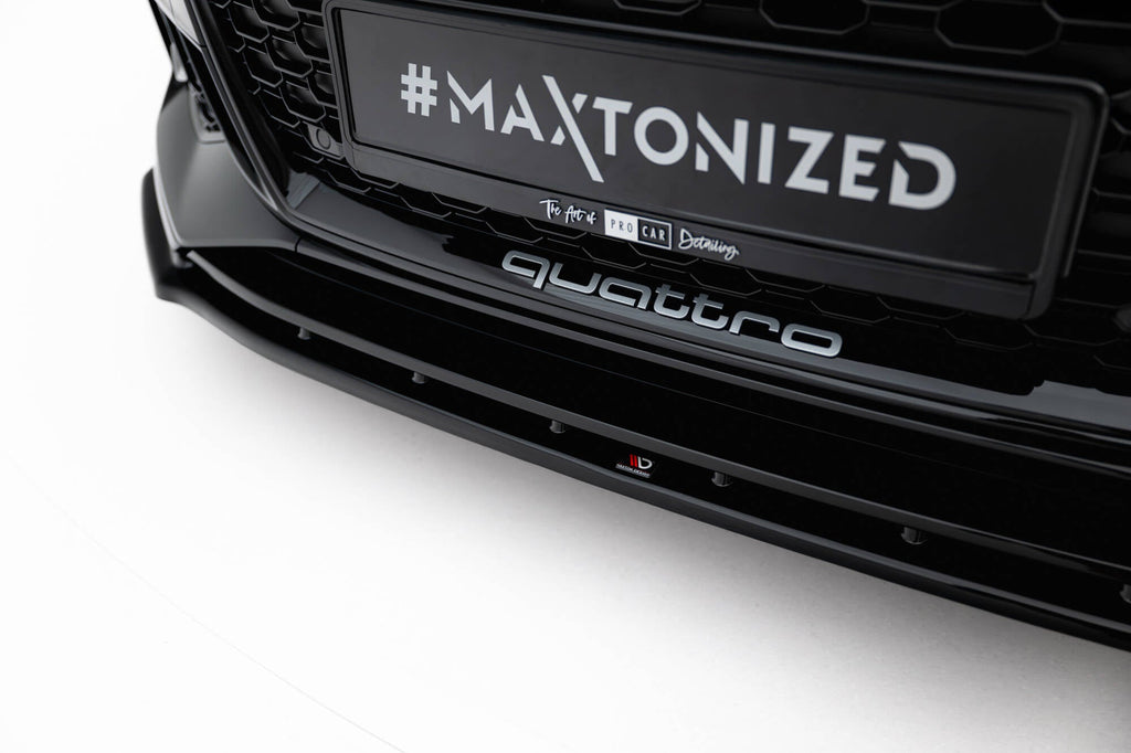 MAXTON DESIGN FRONT SPLITTER V.1 AUDI RS5 F5 COUPE / SPORTBACK