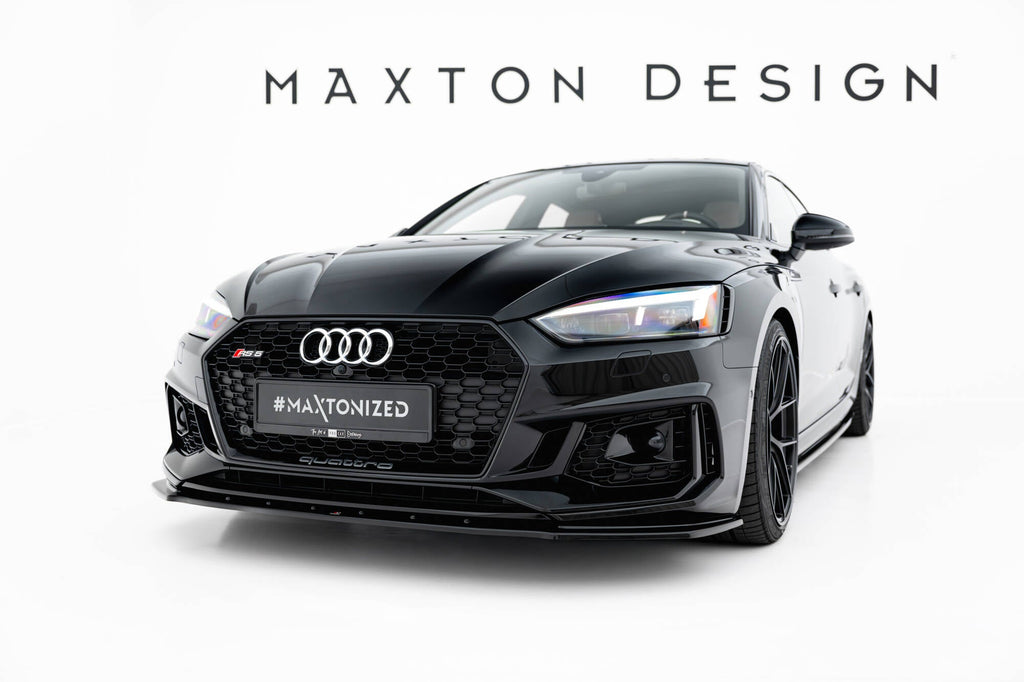 MAXTON DESIGN FRONT SPLITTER V.1 AUDI RS5 F5 COUPE / SPORTBACK