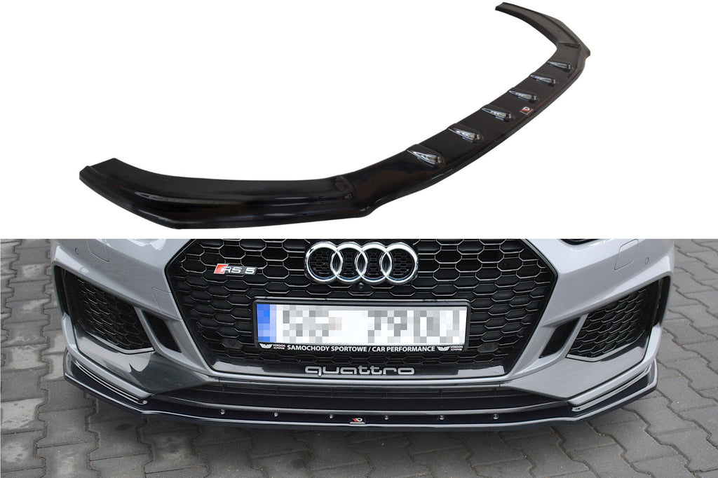 MAXTON DESIGN FRONT SPLITTER V.1 AUDI RS5 F5 COUPE / SPORTBACK