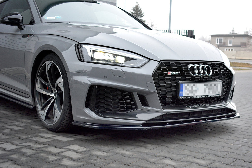 MAXTON DESIGN FRONT SPLITTER V.1 AUDI RS5 F5 COUPE / SPORTBACK