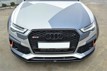 Load image into Gallery viewer, MAXTON DESIGN FRONT SPLITTER V.1 AUDI RS6 C7 / C7 FL