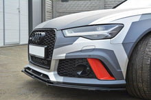 Load image into Gallery viewer, MAXTON DESIGN FRONT SPLITTER V.1 AUDI RS6 C7 / C7 FL