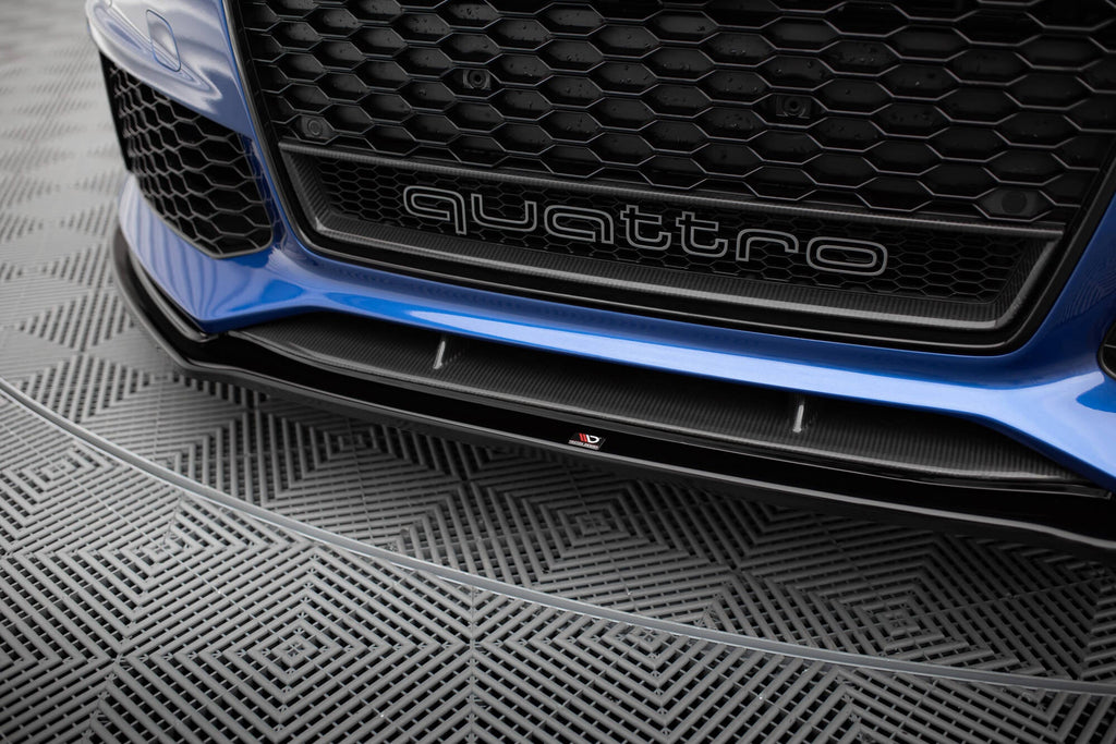 MAXTON DESIGN FRONT SPLITTER V.1 AUDI RS6 C7 / C7 FL
