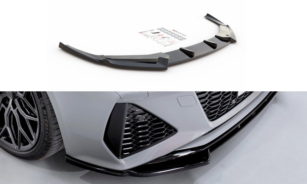 MAXTON DESIGN FRONT SPLITTER V.1 AUDI RS6 C8