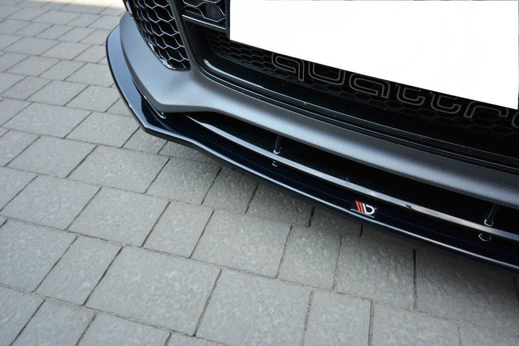 MAXTON DESIGN FRONT SPLITTER V.1 AUDI RS7 C7 FL