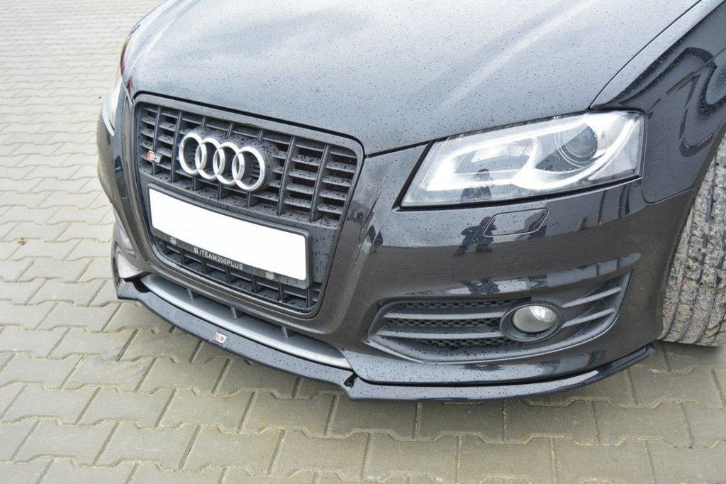 MAXTON DESIGN FRONT SPLITTER V.1 AUDI S3 8P FL