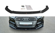 Load image into Gallery viewer, MAXTON DESIGN FRONT SPLITTER V.1 AUDI S3 / A3 S-LINE 8V FL