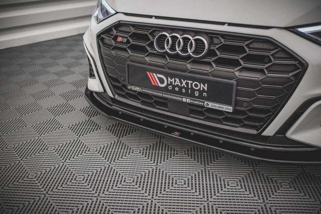 MAXTON DESIGN FRONT SPLITTER V.1 AUDI S3 / A3 S-LINE 8Y