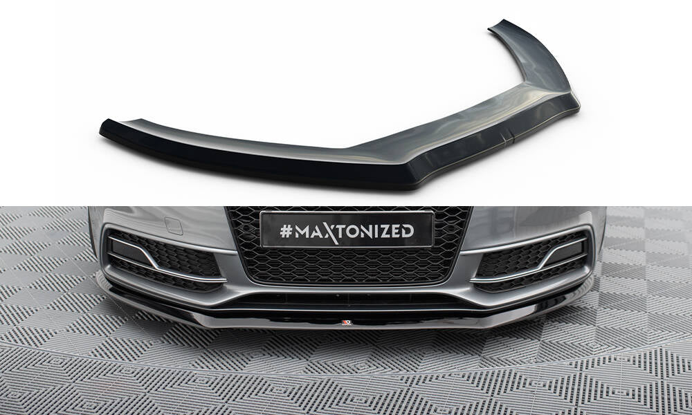 MAXTON DESIGN FRONT SPLITTER V.1 AUDI S5 / A5 S-LINE 8T FL