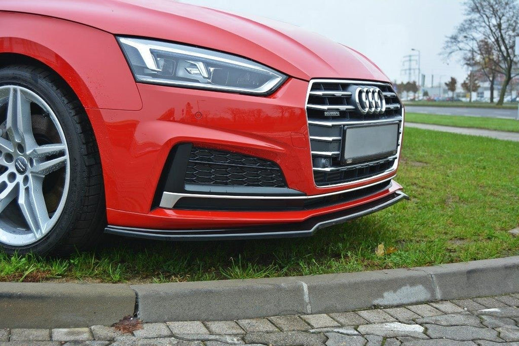 MAXTON DESIGN FRONT SPLITTER V.1 AUDI S5 / A5 S-LINE F5 COUPE / SPORTBACK