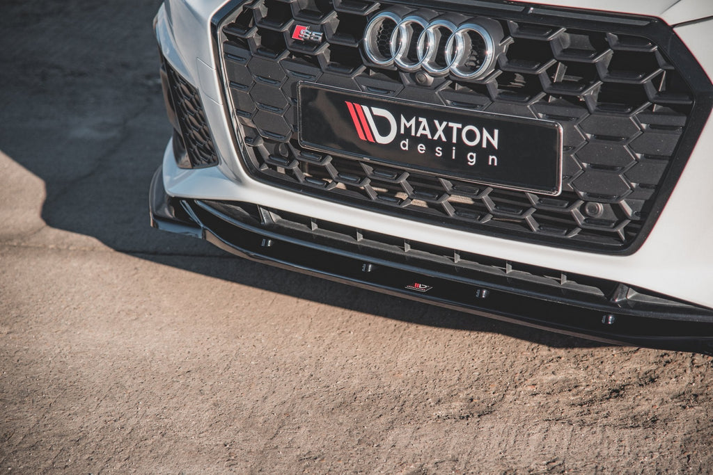 MAXTON DESIGN FRONT SPLITTER V.1 AUDI S5 / A5 S-LINE F5 FACELIFT