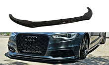 Load image into Gallery viewer, MAXTON DESIGN FRONT SPLITTER V.1 AUDI S6 / A6 S-LINE C7