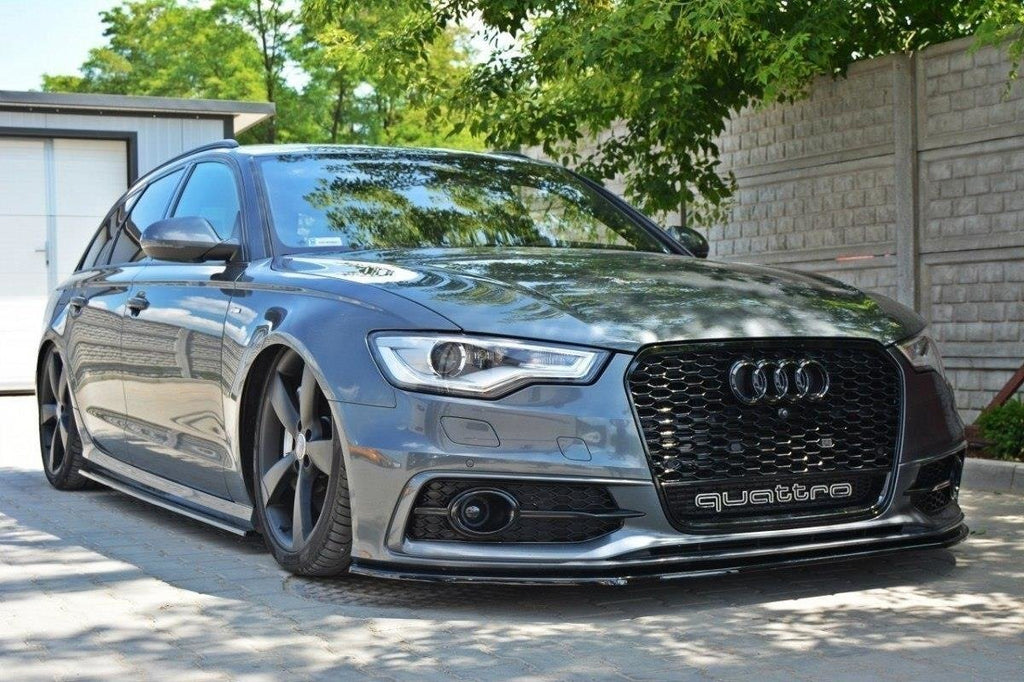 MAXTON DESIGN FRONT SPLITTER V.1 AUDI S6 / A6 S-LINE C7