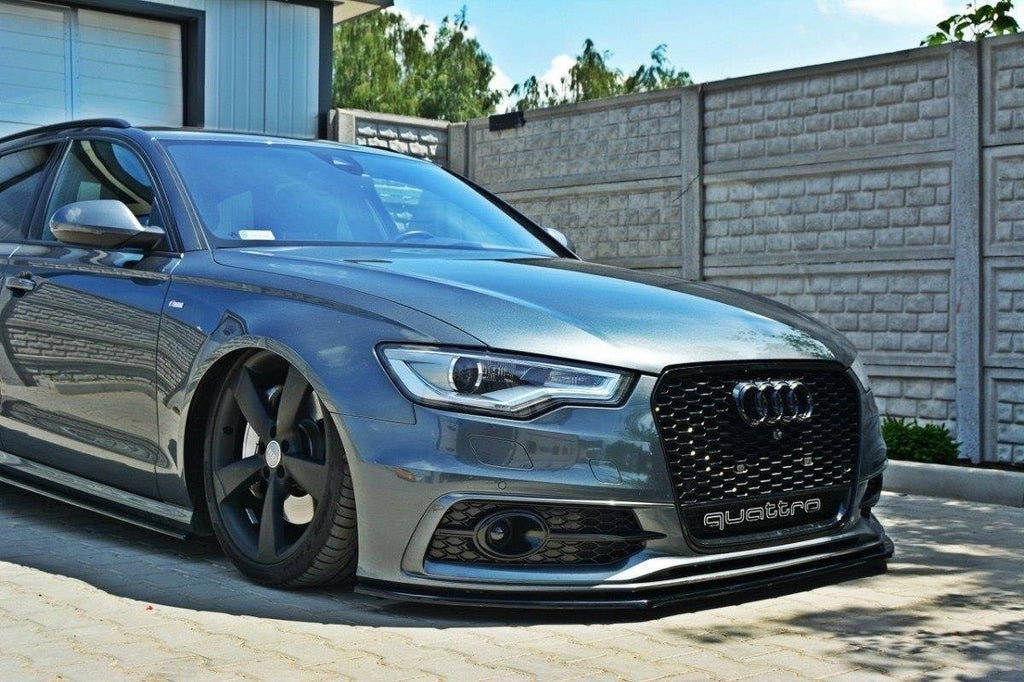 MAXTON DESIGN FRONT SPLITTER V.1 AUDI S6 / A6 S-LINE C7