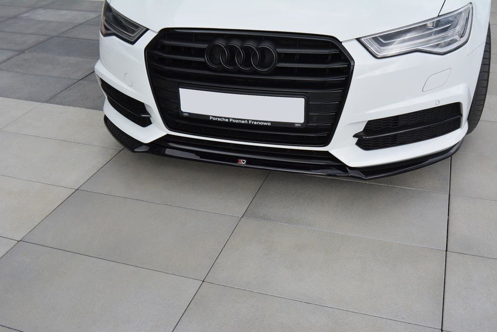 MAXTON DESIGN FRONT SPLITTER V.1 AUDI S6 / A6 S-LINE C7 FL