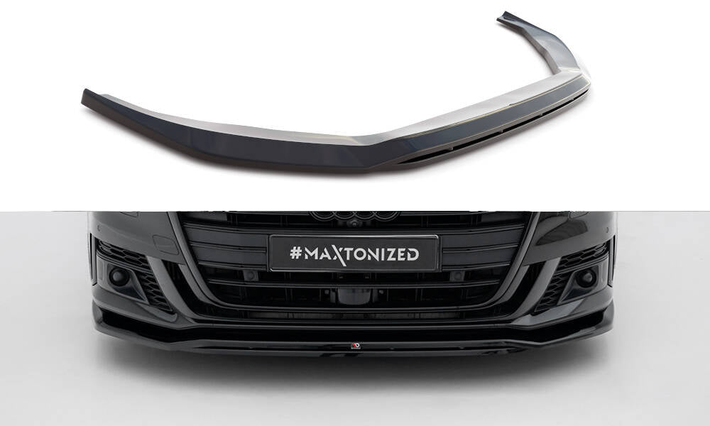 MAXTON DESIGN FRONT SPLITTER V.1 AUDI S8 D5