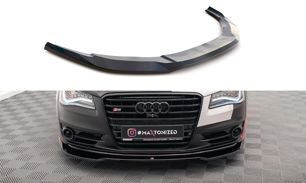 MAXTON DESIGN FRONT SPLITTER V.1 AUDI S8 D4